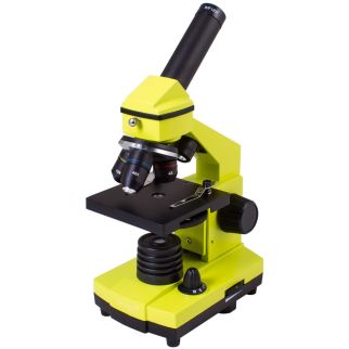 Микроскоп LEVENHUK Rainbow 2L PLUS Lime