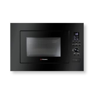 Микровълнова фурна PYRAMIS 30 черна за вграждане