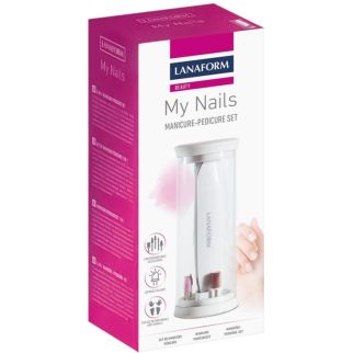 Сет за маникюр и педикюр LANAFORM MY NAILS 5в1