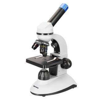 Цифров микроскоп LEVENHUK Discovery Nano Polar с книга
