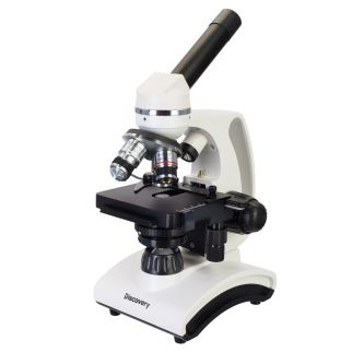 Микроскоп LEVENHUK Discovery Atto Polar с книга