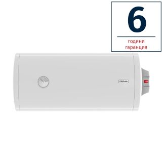 Електрически бойлер TEDAN Classic 80л , 2kW, хоризонтален, ток отдясно