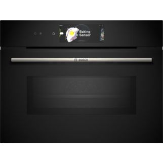 Компактна фурна за вграждане с микровълнова функция BOSCH CMG778NB1